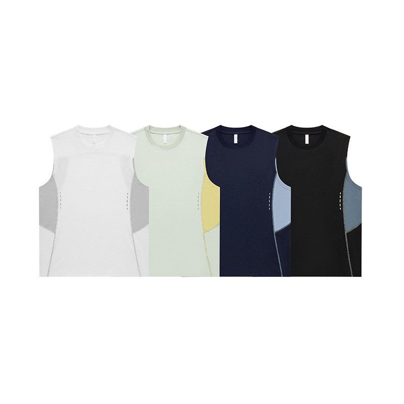 Yz Korean Style Sports Outdoor Quick-Drying Vest Loose Casual Antibacterial Sun Protection Upf100+ Sleeveless Top for Men 32052 Yz Korean Style Sports Outdoor Quick-Drying Vest Loose Casual Antibacterial Sun Protection Upf100+ Sleeveless Top for Men 32052