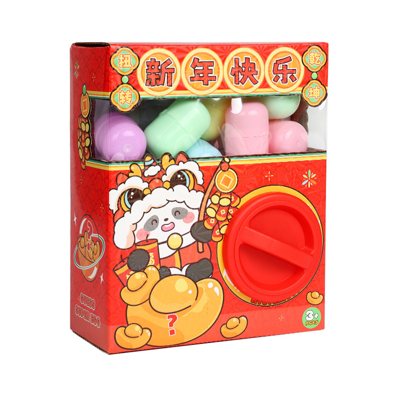 Máquina de gashapon para niños, regalo de juguete, sorpresa, caja ciega de huevo divertido, máquina de juego divertida para niños, máquina de gashapon para muñecas