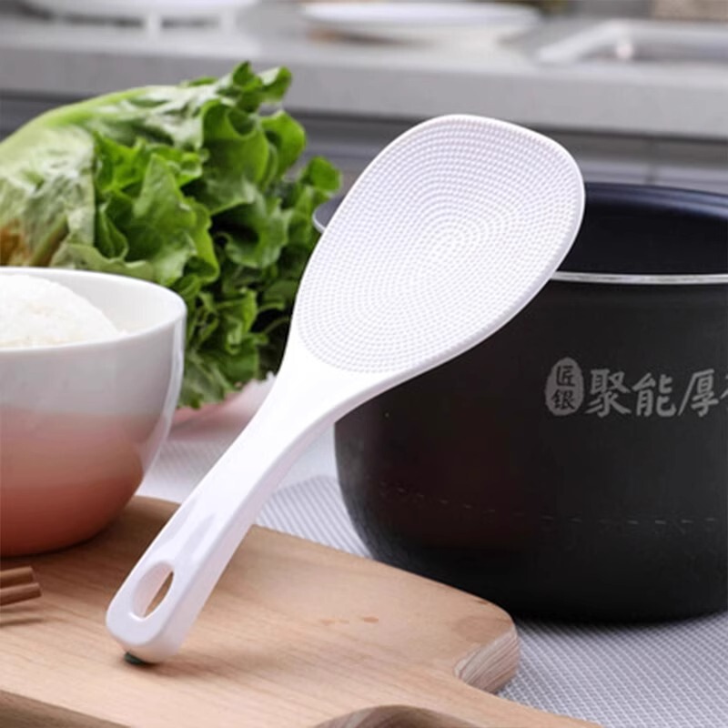 Household Rice Spoon Plastic Thickened Long Handle Soup Spoon Food Grade Rice Spoon Rice Spoon Spoon Spoon Spoon Rice Shovel Rice Cooker Spoon
