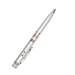 Factory direct multi-functional teaching whip pen handwritten laser flashlight PPT electronic LED gift metal pen