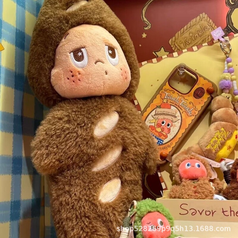 Popular Star Baguette Pillow Plush Toy Cute Creative Doll Cute Doll Children Girls Gift Wholesale