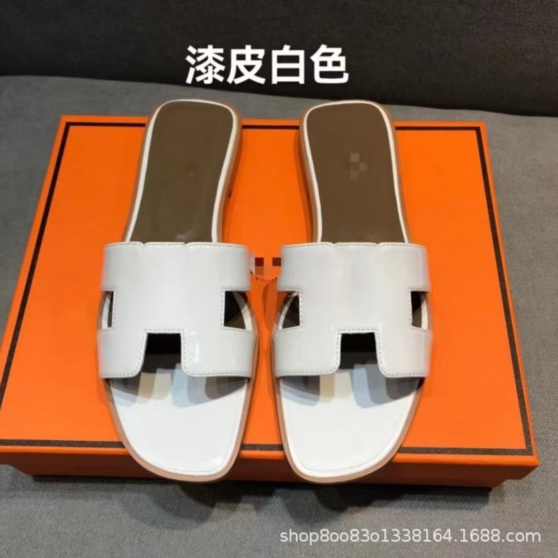 Comercio exterior H zapatillas de alta versión de Guangzhou zapatillas de piso plano para mujeres zapatillas fabricantes de venta