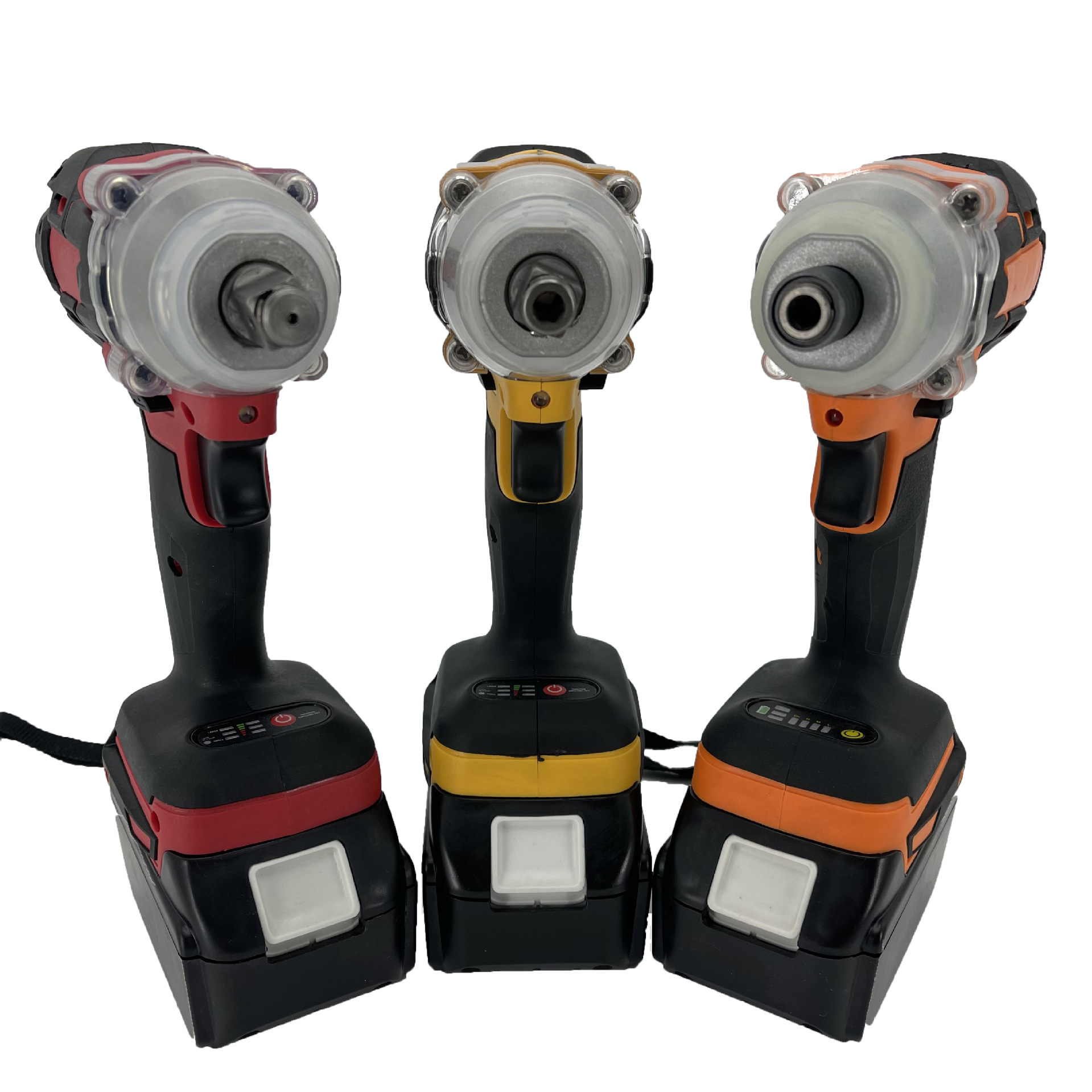 Llave recargable de litio sin escobillas llave eléctrica llave de impacto reparación de automóviles pistola de aire marco trabajador carpintería llave fábrica al por mayor