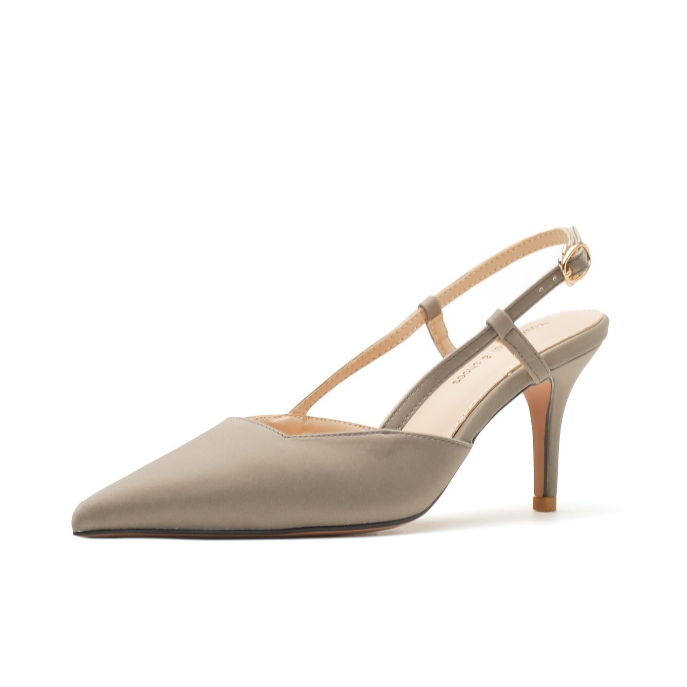 7755D Front Wrap Back Open Sandals Thin Heel High Heels Commuting Versatile Style High-end Professional Women's Shoes_voghion.com