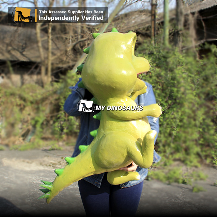 卡通恐龙手偶玩具