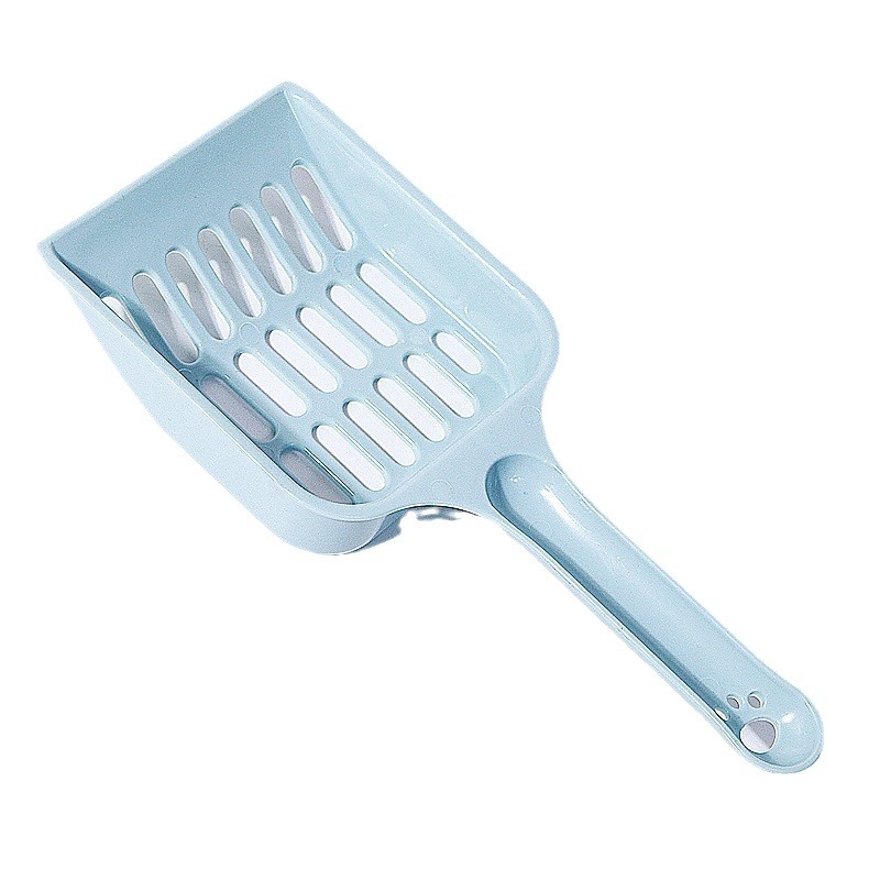 Pala de arena para gatos, plástico hueco, ligero, fuerte y duradero, suministros de limpieza para mascotas, filtro, arena para gatos, heces para gatos, fácil de palear, pala para gatos