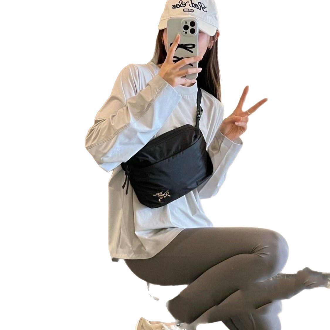Chicken Skeleton Bag Bird Bag Heliad 6L Outdoor Lightweight Travel Shoulder Bag Casual Crossbody Bag Versatile Waist Bag
