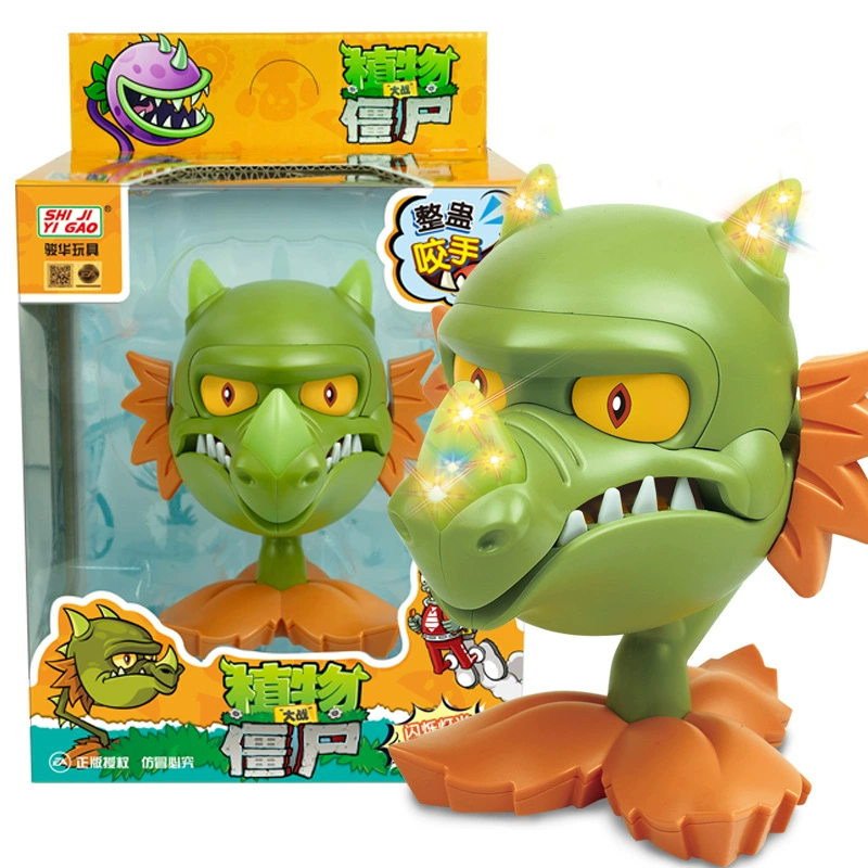 Plants vs. Zombies, игрушка со светом и музыкой, щипает палец