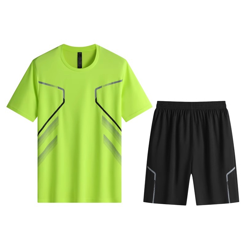 6803-traje verde fluorescente