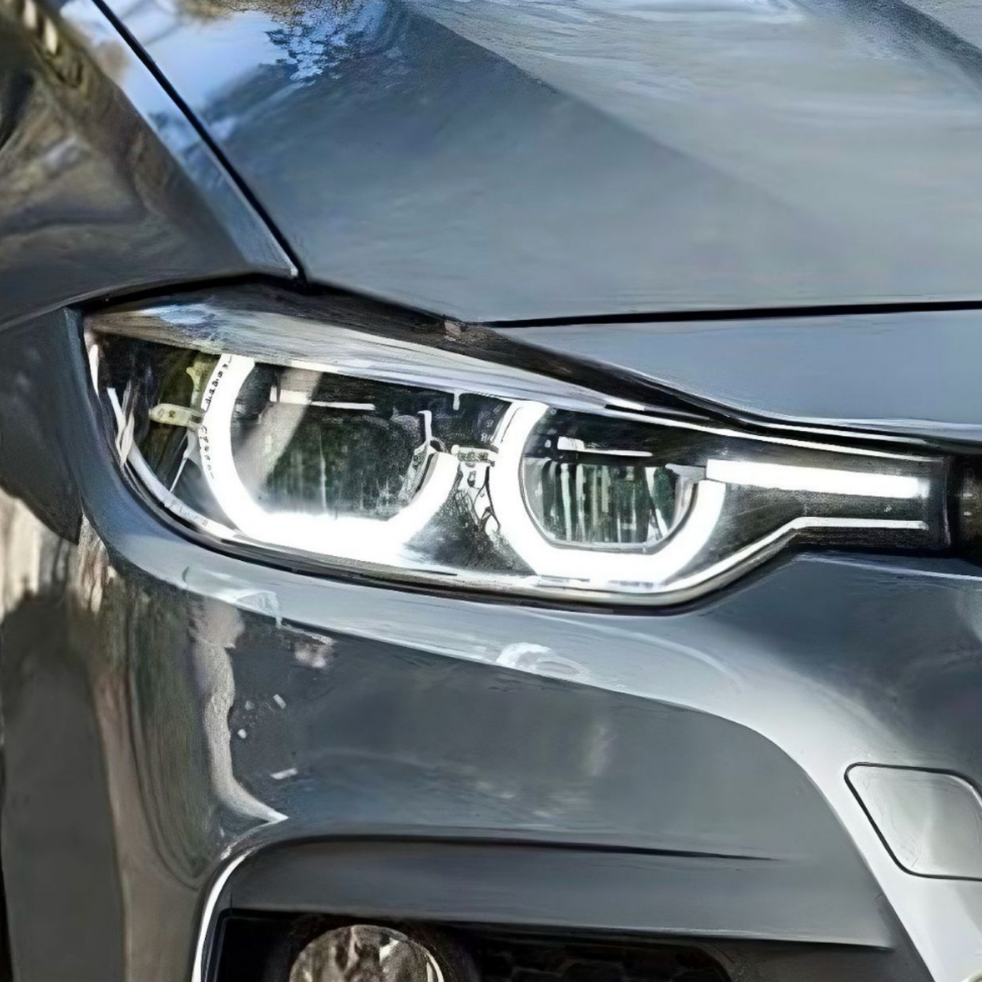 2016-2019 BMW 3 시리즈 F30 LED 헤드 라이트 63117419629 63117419631 에 적합