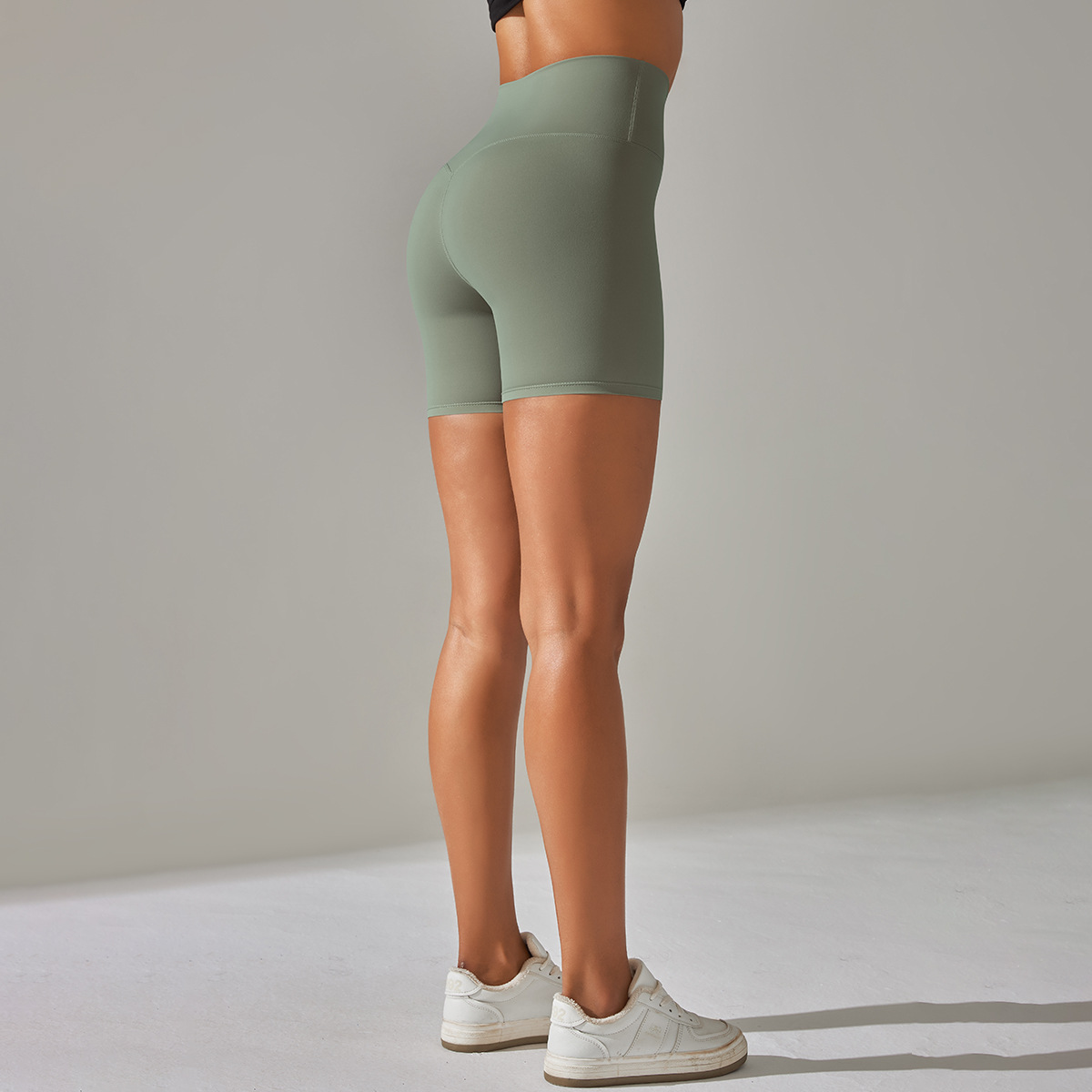105g Weight Shorts Pants Length Nylon, Spandex Fabric Type Leggings Pants Type Fitness, Yoga Occasion Solid Color Pattern Summer, Spring Season Casual, Sport Style Style Casual Sport Style Solid Color Nylon Spandex Active Bottoms Leggings 119