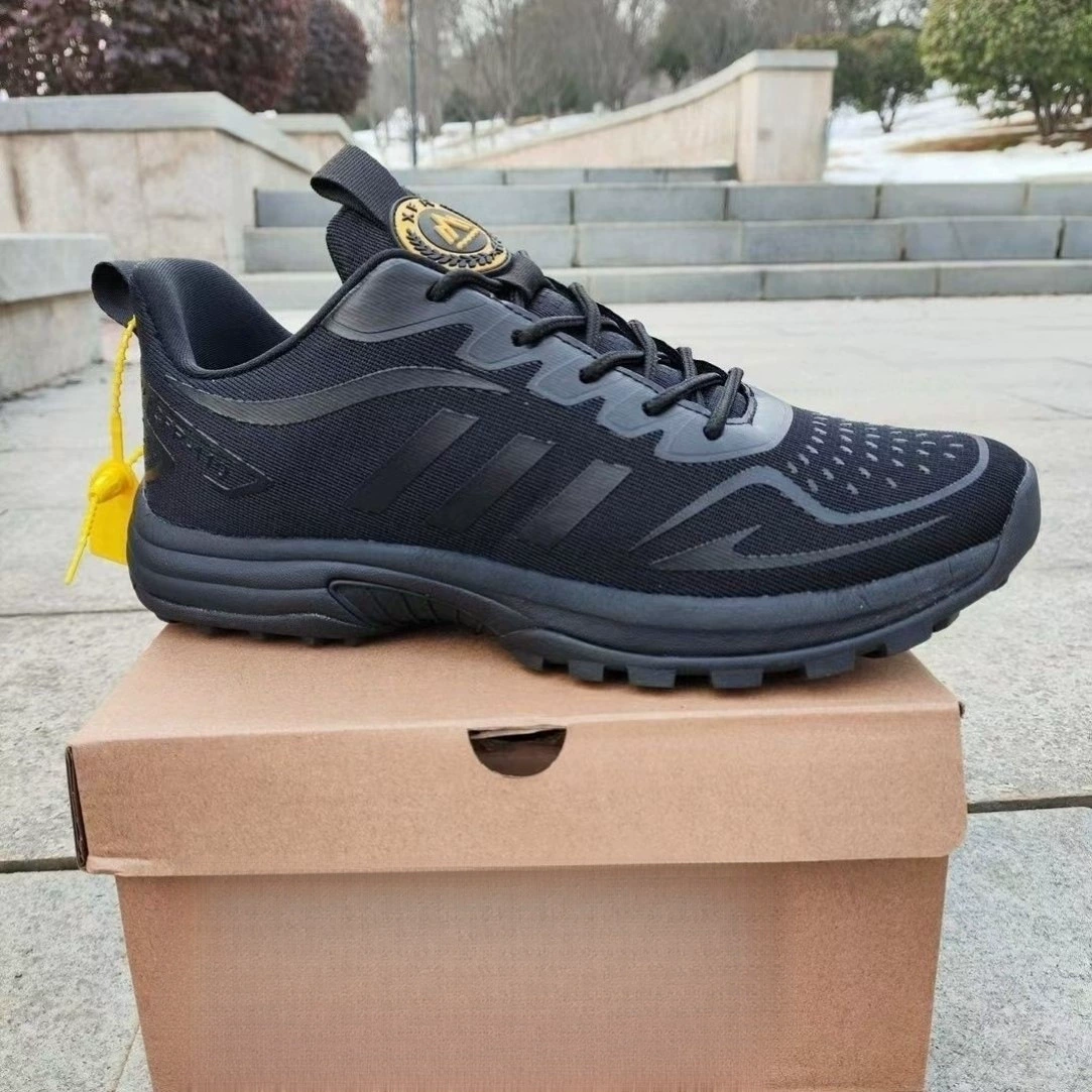 Нескользящая спортивная обувь для бега третьего поколения для альпинизма на открытом воздухе, черная легкая быстросохнущая дышащая спасательная обувь