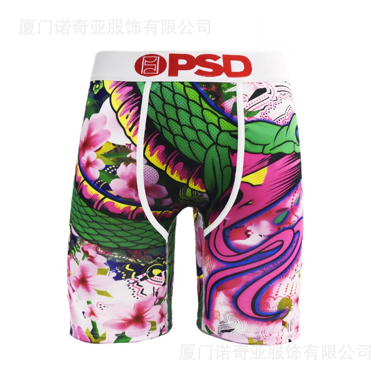 Psd Autumn New P147 Cross-Border Exclusive for Amazon Independent Station Popular Fashion Men's Underwear Print