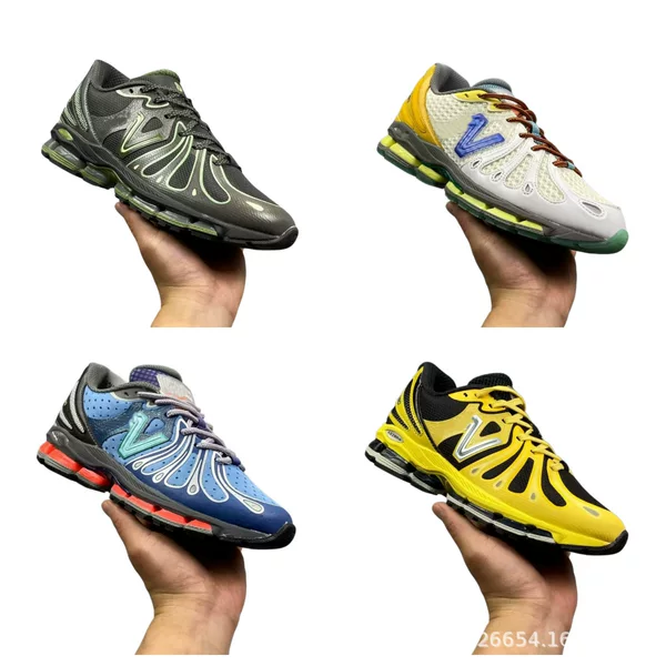 26 Years of New Models: Nb1890 Running Shoes for Men, Thick-Soled Casual Sports Shoes for Women, Spring and Summer Breathable Mesh Height-Increasing Dad Shoes