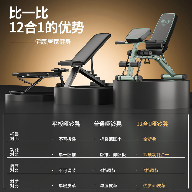 Silla doméstica multifuncional para hombres, asiento de abdominación, equipo deportivo, silla plegable, comercio exterior