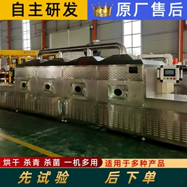 微波干燥设备;休闲食品加工;带式干燥设备