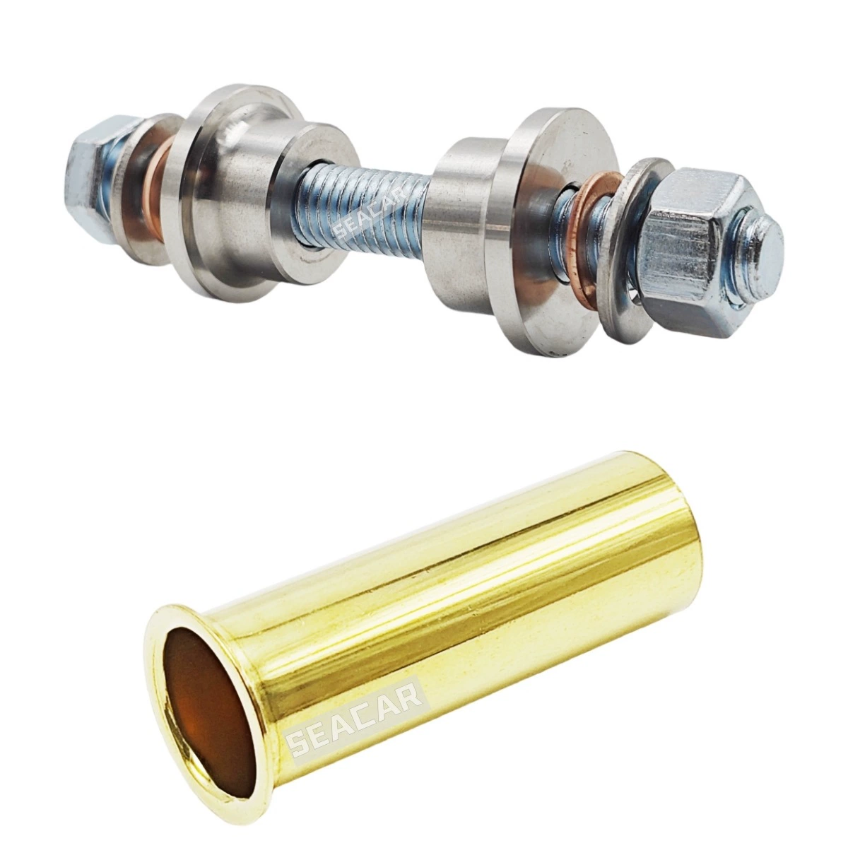 Трансграничная точка 1inch латунная дренажная труба из нержавеющей стали, инструмент для фланцевания, аксессуары для морской фурнитуры для яхт