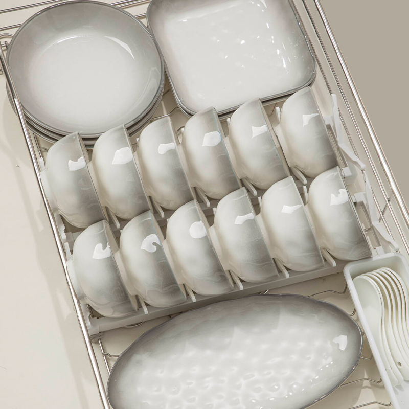 Dishes Set Household 2025 New Dishes, Chopsticks, Plates, Jingdezhen Ceramic Bowls, Housewarming Newlywed Bowls and Plates Tableware