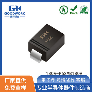 P6Smb180A Smb 600W Goodwork Transient Tvs Diode