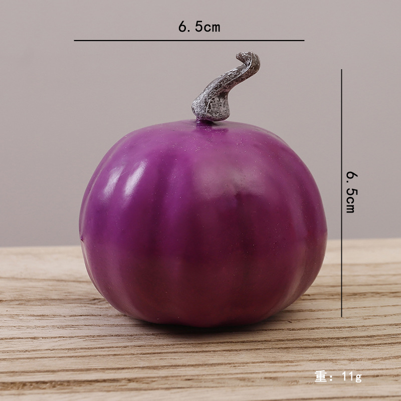 Simulación transfronteriza espuma calabaza modelo Halloween Acción de Gracias decoración de Navidad props disparo decoración de calabaza falsa image 14