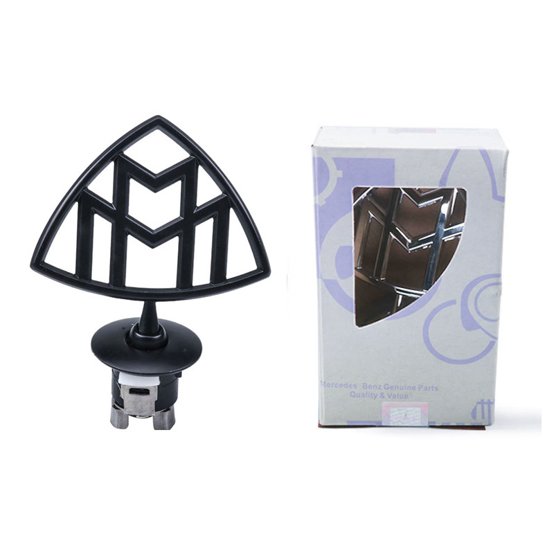 Suitable for Mercedes-Benz Maybach Original Car Logo S480 Vertical Logo S560 Logo S450 Logo Gls480 Front Logo S-Class Modification