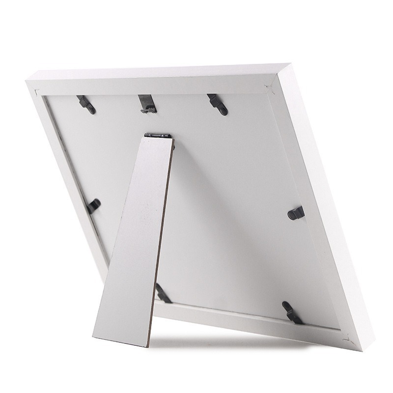 Diy impresión de mano y pie marcos de barro recién nacidos álbum de fotos de 100 días para mascotas recuerdos marcos de madera