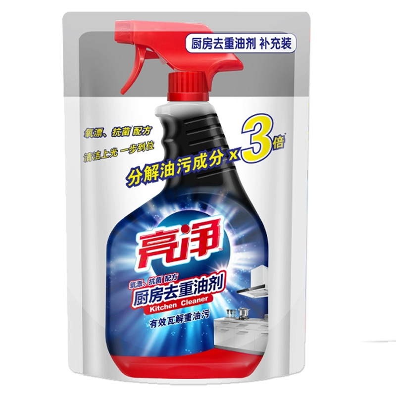 Willows bright clean kitchen heavy oil removal agent bag oil stain removal oil stain removal stove range hood cleaner supplement
