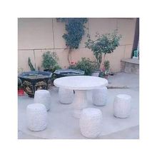 水泥桌子模具混凝土棋牌羅馬柱子加厚石桌模具石雕塑料凳子仿石桌
