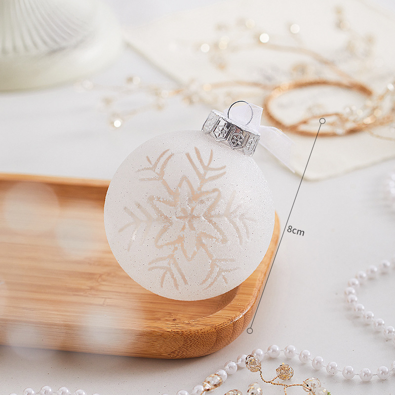 Colgante de Navidad decoración árbol de Navidad hecha a mano DIY decoración escena diseño pequeño regalo atmósfera colgante bola de Navidad