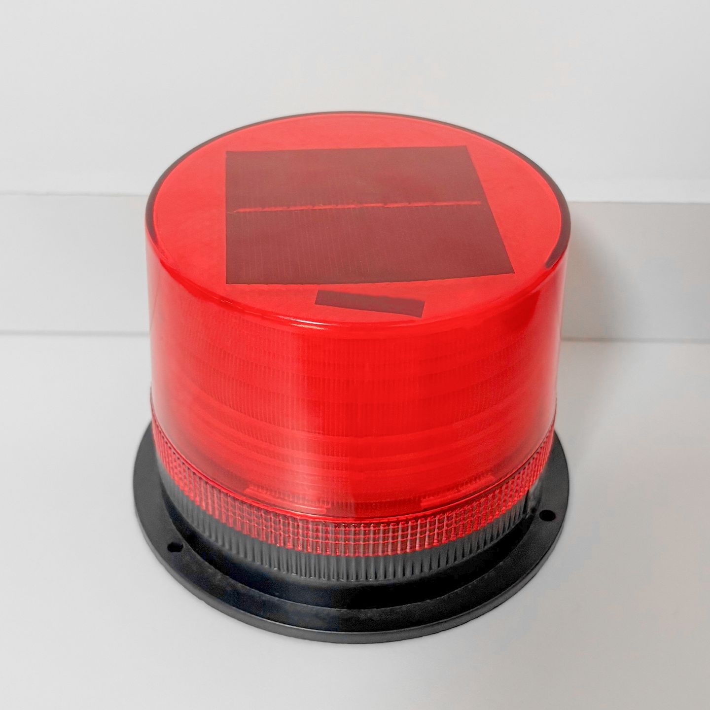 Lámpara de disparo solar LED rojo y azul luz de advertencia de adsorción magnética para vehículos nocturnos