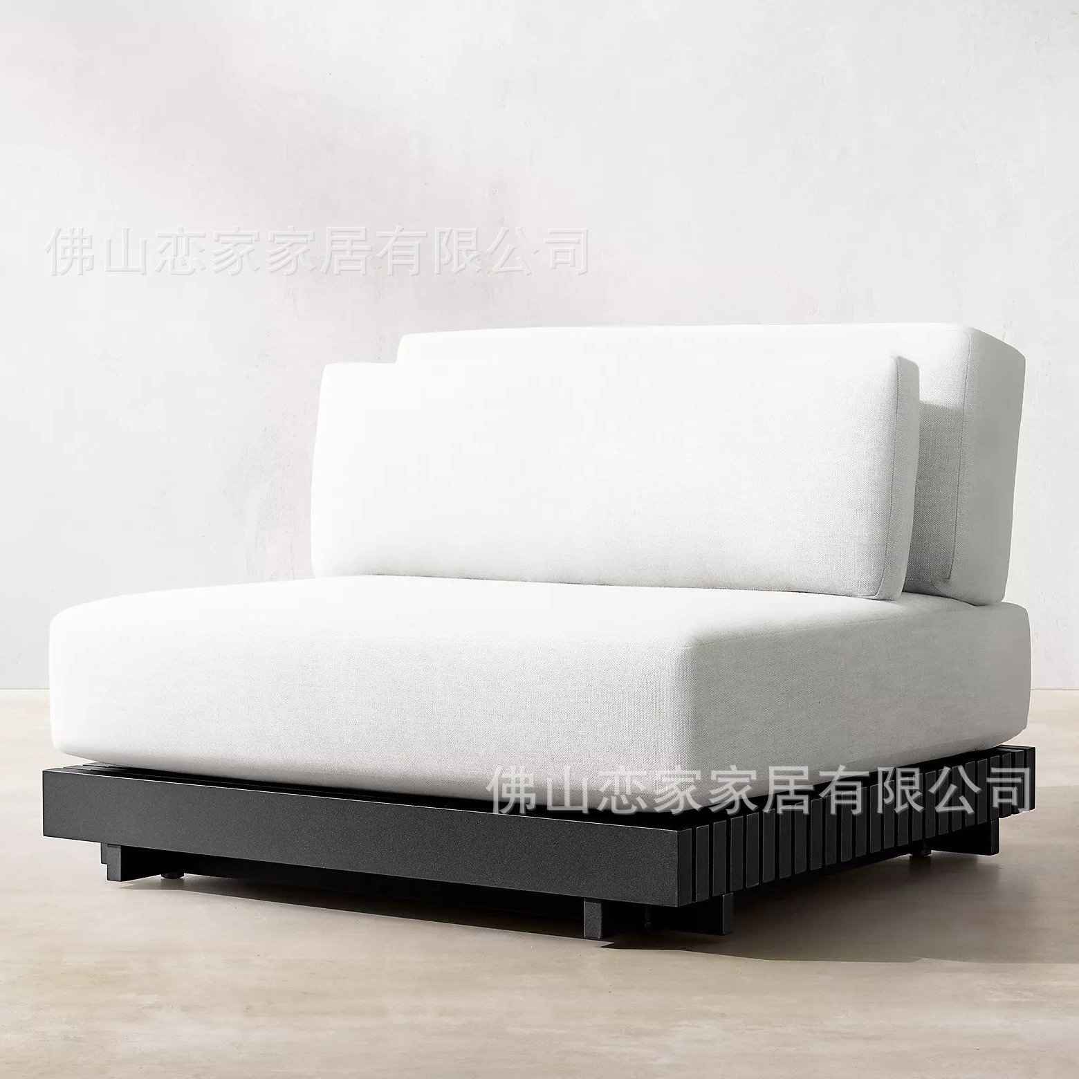 Al Aire Libre de alta gama de aluminio anti-óxido sofá Hotel terraza al aire libre jardín ocio impermeable protector solar sofá muebles