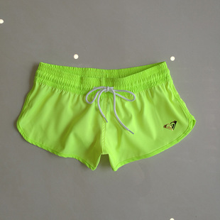 Summer Quick-drying Women's Foreign Trade Wholesale Beach Casual Shorts Elastic Loose Surfing Sports Beach Women's Hot Swimming Trunks