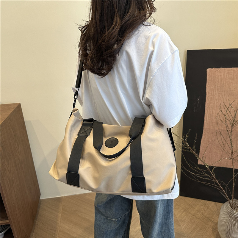 Bolsa de viaje Bolsa impermeable de tela Oxford portátil para hombre Bolsa de fitness Bolsa de equipaje de viaje de gran capacidad Bolsa deportiva