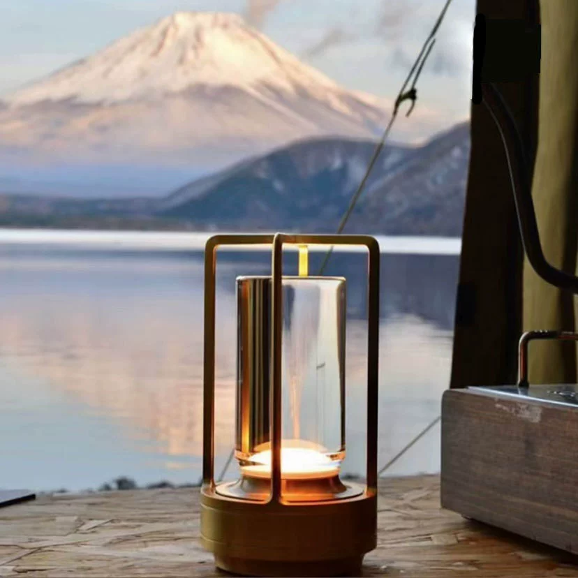 (Cross-border trading), retro table lamp, touch night light for bed for desktop