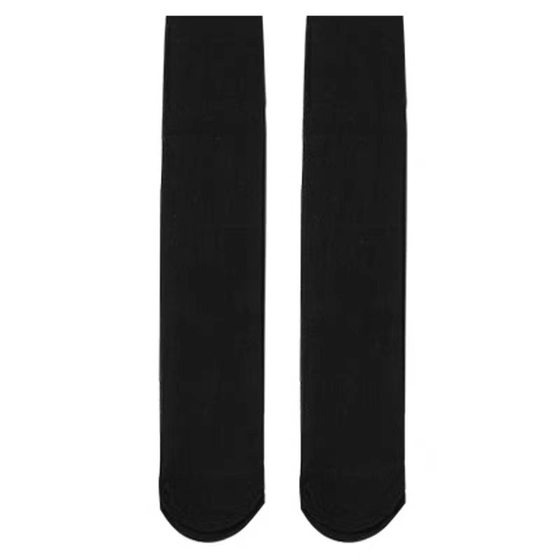 Women's Autumn and Winter Thickened Over-the-Knee Socks Solid Color Simple Women's Socks Vertical Striped Socks Warm Over-the-Knee Socks Trend