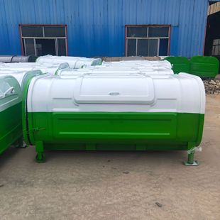 Square Hook Arm Trash Can Municipal Sanitation Street Hook Arm Fruit Peel Box Community Property Park Garbage Transfer Box