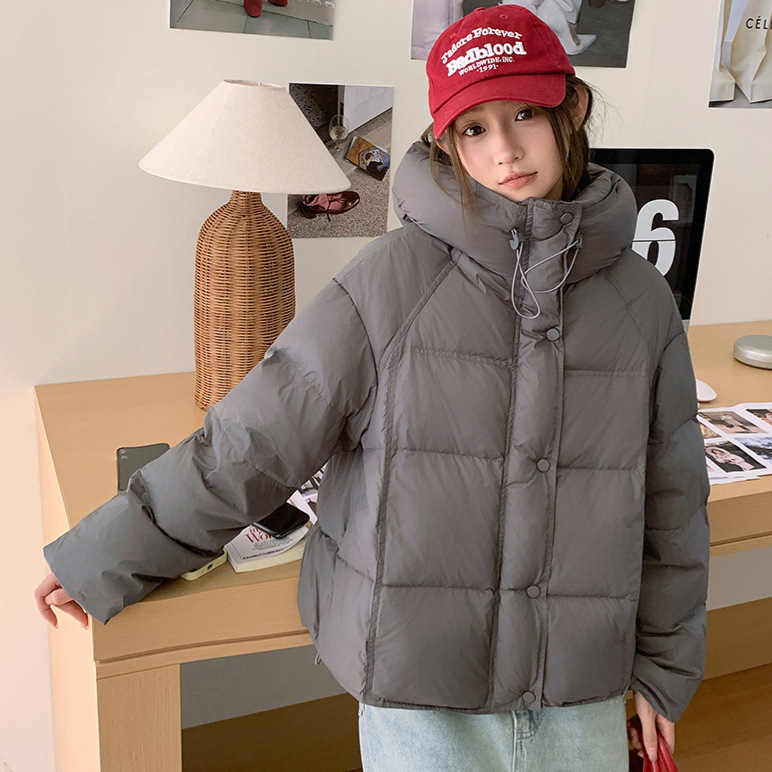 泡芙云朵棉服女2025冬季韩版新款小个子显瘦龟背面包服百搭外套女|undefined