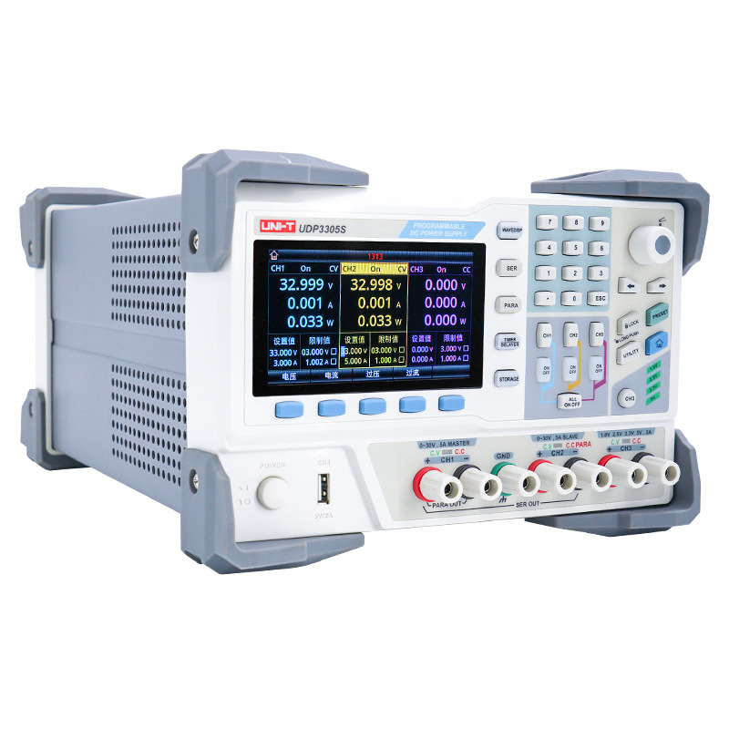 优利德工业品UDP3305S可编程线性直流电源维修教学程控直流电源
