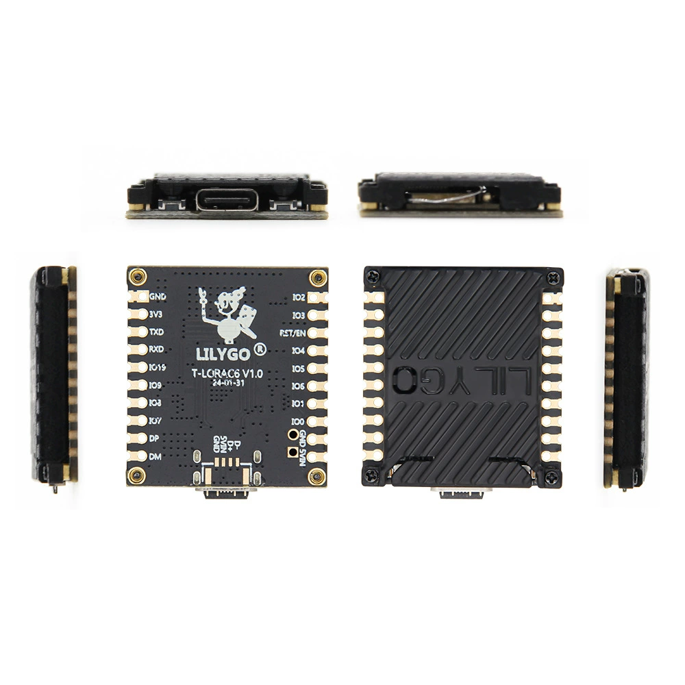 LILYGO T-LORAC6 ESP32-C6 Zigbee LoRa SX1262 Wi‑Fi6 & BLE 5