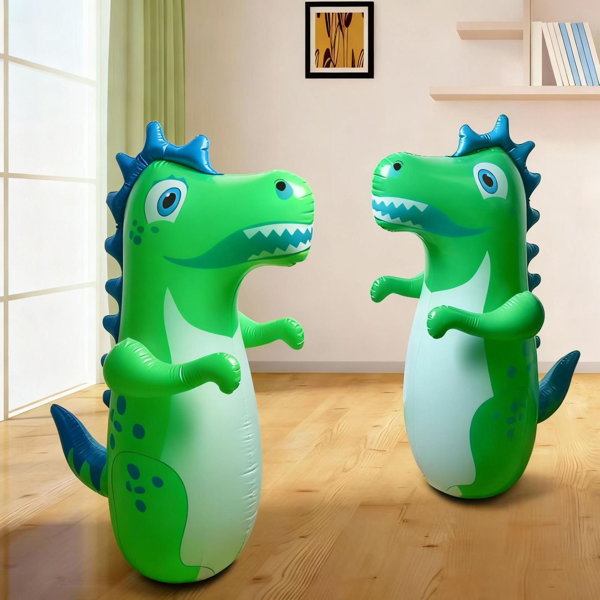 Big inflatable dinosaur