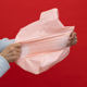 Pink thick express bag peach pink clothing logistics packing bag large waterproof bag 28*42 plastic packaging bag