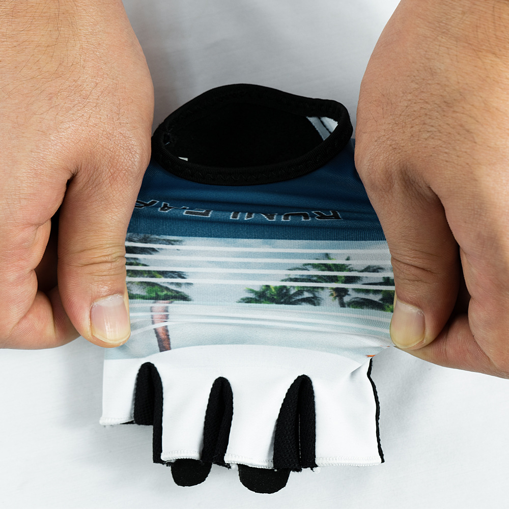 半指骑行手套 男女自行车运动健身手套运动护具户外骑行手套半指