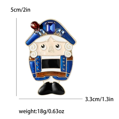 Fashion Enamel Oil Dropping Yaxa sancaqları - mm-br-blue-3281-bl