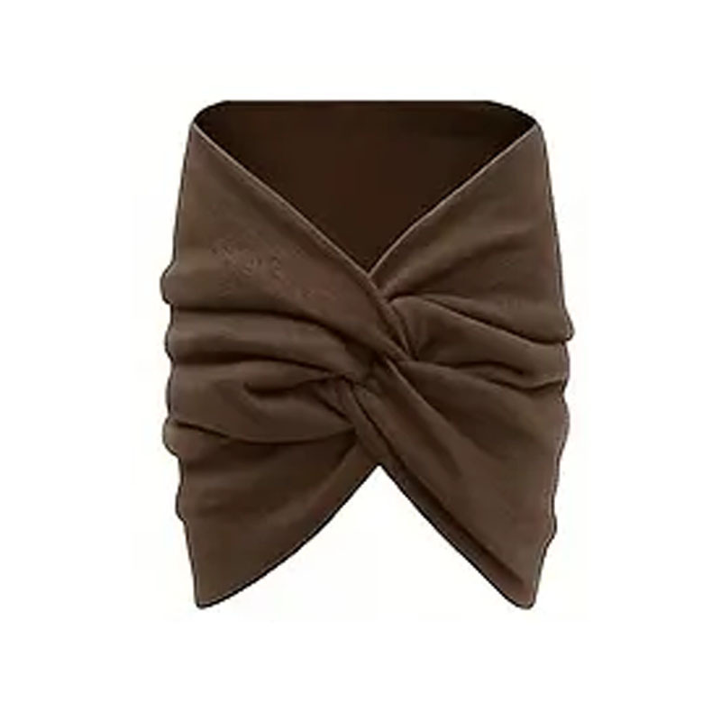 Bohemia Europa y América correa de cabello deportiva damas ancho yoga elástico correa de cabello correa de cabello deportiva toques de cabello