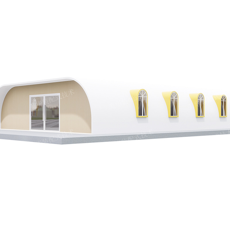 Cápsulas espaciales móviles Residences Scenic Spot Hotel Apple Capsule Casa Integrada Red Apple Capsule Sunshine Room Habitación móvil