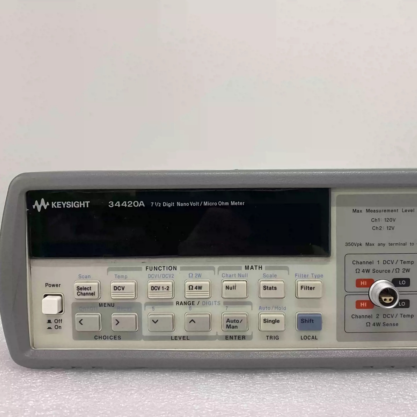 Agilent安捷伦 34420A数字万用表 HP惠普34420A纳伏表/微欧表包邮