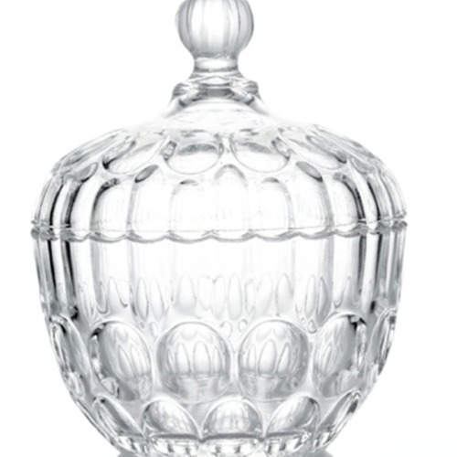 现货供应优质玻璃缸  雨点玻璃糖缸