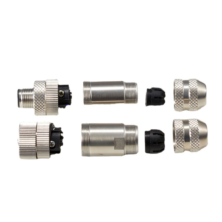 M11 M13-4о 5о 12PINͷM12 shield straight male plug