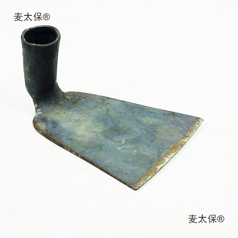 铁匠手工锻打钢板材小锄头家用户外园林园艺种植农用种菜包麦太保