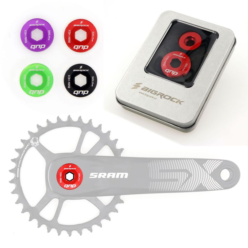 2022 new MTB road bike DUB crank arm bolt M18/M30 alloy self-pulling screw